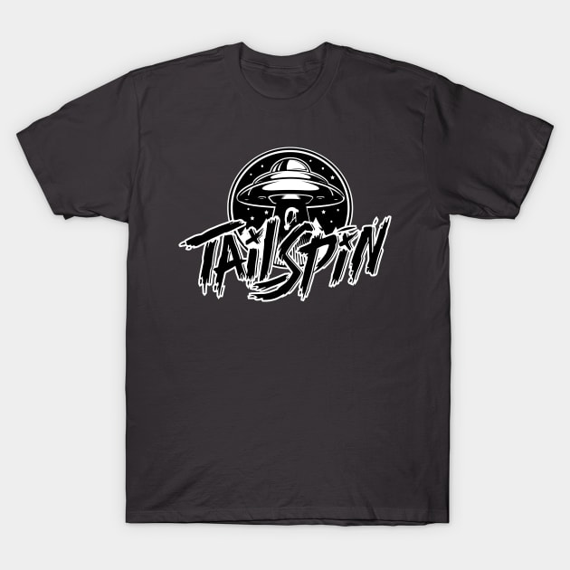 Tailspin Band Black UFO Graphic T-Shirt by Tailspin Band